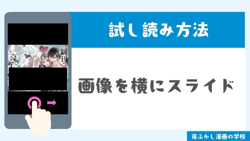 画像を横にスライド