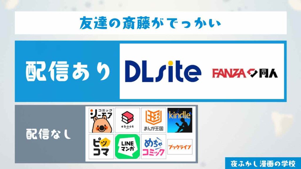 『友達の斎藤がでっかい』は無料で読める？