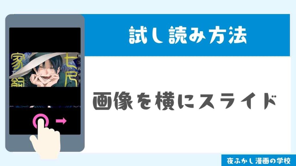 DLsiteで試し読みする手順3