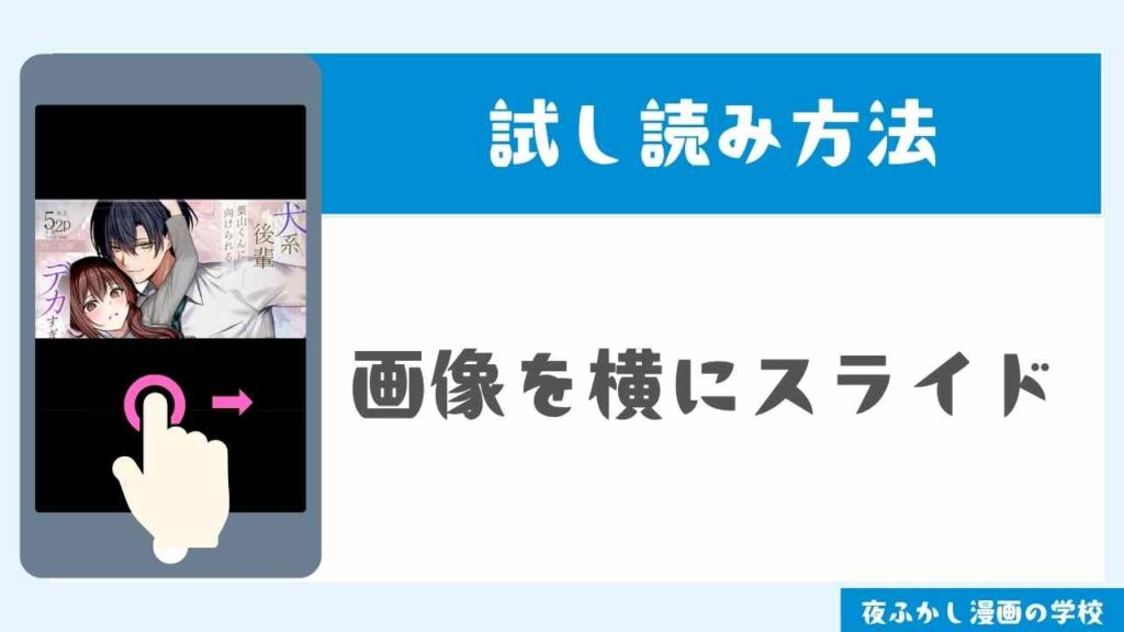 DLsiteで試し読みする手順3