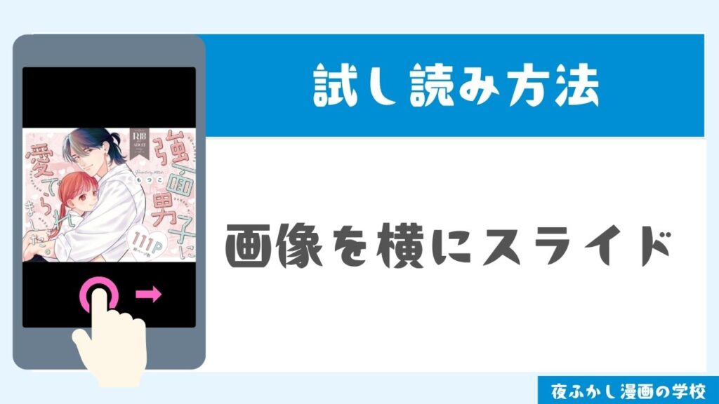 DLsiteで試し読みする手順3