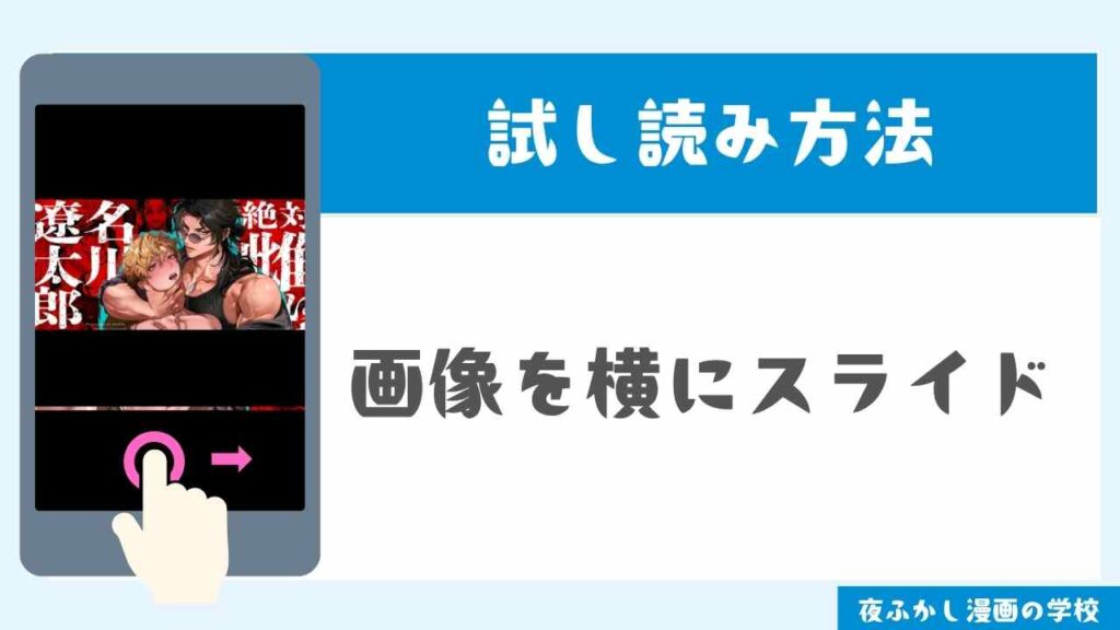 DLsiteで試し読みする手順3