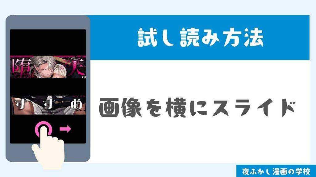 DLsiteで試し読みする手順3