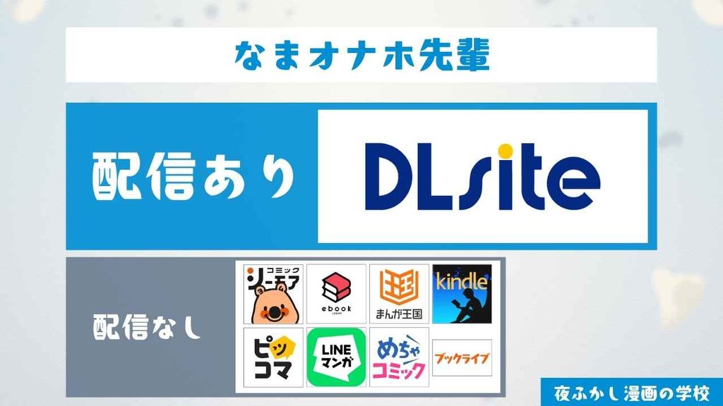 『なまオナホ先輩』の配信サイトを調査